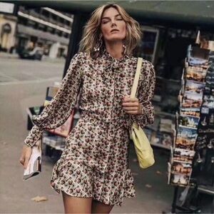Alexis Mirene Geometric Print Dress